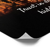 Vertrouw op dromen -Khalil Gibran citaat Poster (Hoek)