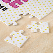 Vertrouw op een patiënt: Borstkanker Roze groene s Legpuzzel (Zijkant)