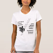 Vertrouw op God in je reis T-shirt