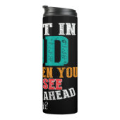 Vertrouw op God, ook als je het niet kunt Thermosbeker (Geroteerd rechts)