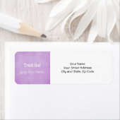 Vertrouw op God Quote Etiket (Insitu)