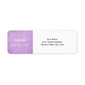 Vertrouw op God Quote Etiket (Voorkant)