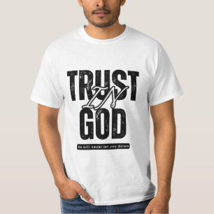 Vertrouw op God, Religieus T-shirt