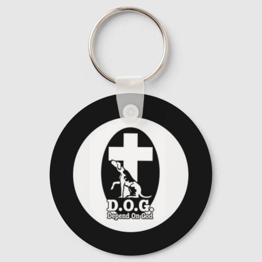 Vertrouw op God Sleutelhanger (Voorkant)