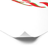 VERTROUW OP GODS TIMING FOTO AFDRUK (Hoek)