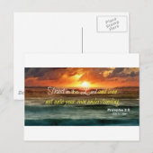 Vertrouw op het Inspirerend van de Heer Briefkaart (Voorkant / Achterkant)