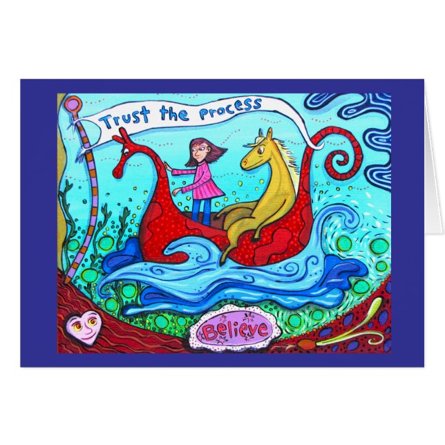 Vertrouw op het proces (Voorkant Horizontaal)