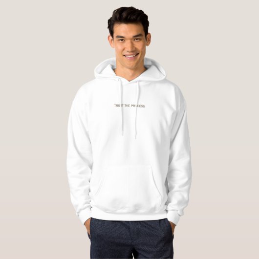 VERTROUW OP HET PROCES HOODIE (Voorkant volledig)