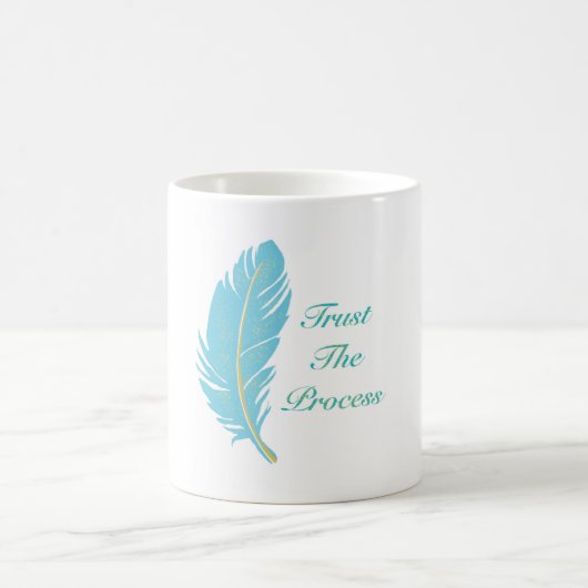 Vertrouw op het proces koffiemok (Center)