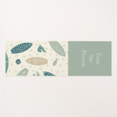 Vertrouw op het proces Kust Surfboard Yoga Mat (Voorkant (horizontaal))