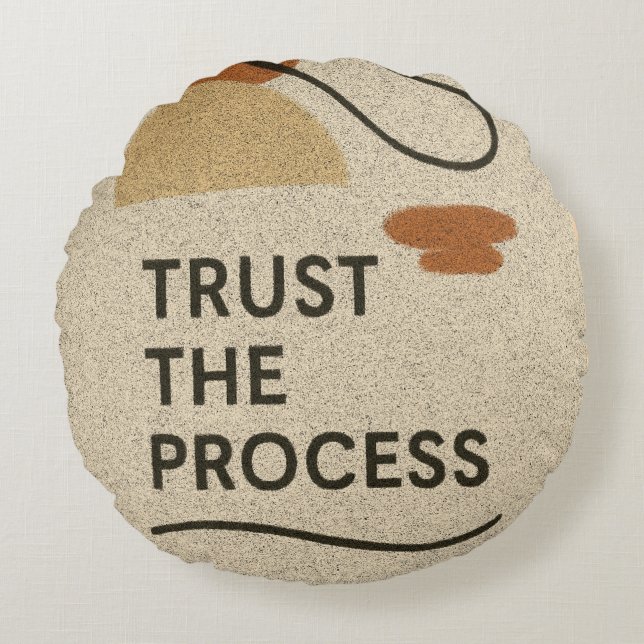 Vertrouw op het proces rond kussen (Voorkant)