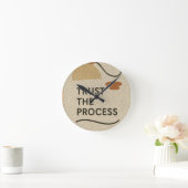 Vertrouw op het proces ronde klok (Huis)