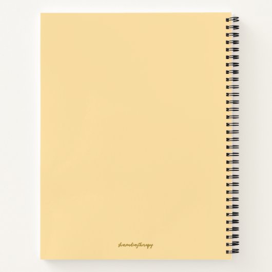 Vertrouw op het proces spiraal Notitieboek (Achterkant)