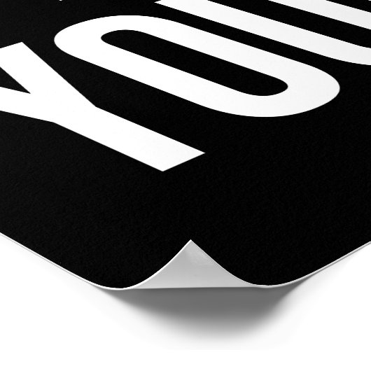 Vertrouw op het proces, vertrouw op jezelf - succe poster (Hoek)