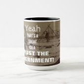 Vertrouw op het regeringsPoster Wounded Knee Maasa Mok (Midden)