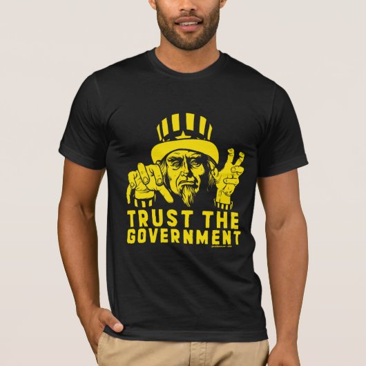 Vertrouw op het Shirt van de regering (Voorkant)