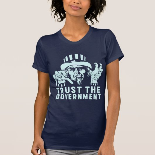 Vertrouw op het Shirt van de regering (Voorkant)