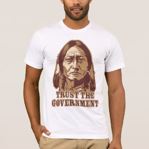 Vertrouw op het Shirt van de regering