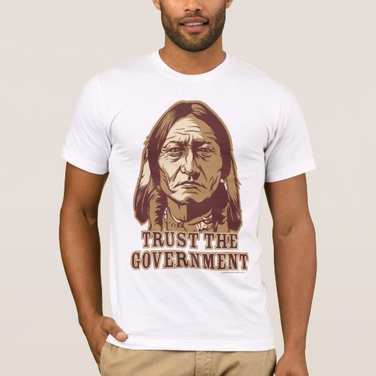 Vertrouw op het Shirt van de regering (Voorkant)