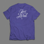 Vertrouw op het traditionele Inspirerend script T-shirt