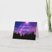 Vertrouw op het universum kaart (Voorkant)