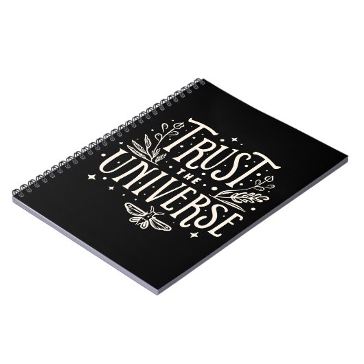 Vertrouw op het universum notitieboek (Linkerzijde)