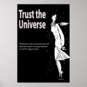 Vertrouw op het Universum Poster (Voorkant)