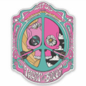 Vertrouw op je Botten Sticker (Voorkant)