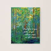 Vertrouw op je geloof legpuzzel (Verticaal)