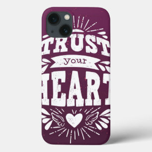 Vertrouw op je hart iPhone 13 hoesje