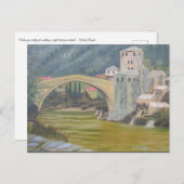 Vertrouw op je Instincts Bridge-Briefkaart Briefkaart (Voorkant / Achterkant)