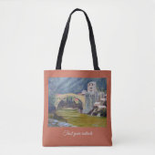 Vertrouw op je Instincts Bridge-tas Tote Bag (Voorkant)