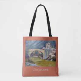 Vertrouw op je Instincts Bridge-tas Tote Bag