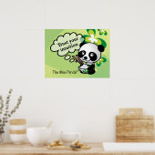 Vertrouw op je intuïtie poster (Keuken)