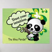 Vertrouw op je intuïtie poster (Voorkant)