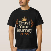 Vertrouw op je reis t-shirt (Voorkant)