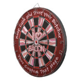 Vertrouw op je slager dartbord (Voorkant Rechts)