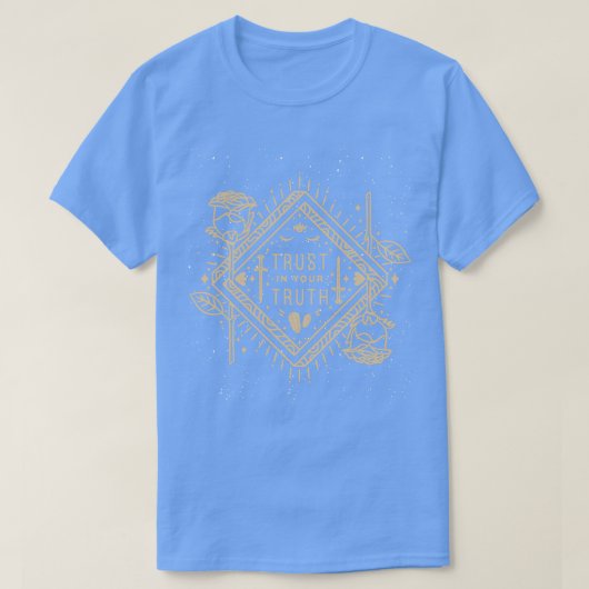 Vertrouw op je Tarot Horoscoop Cosmos Universe Ene T-shirt (Design voorkant)