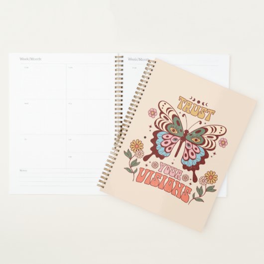 Vertrouw op je visie - Boho Planner (Display)