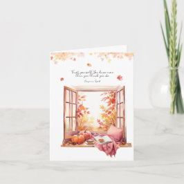 Vertrouw op jezelf Herfst Autumn Note Kaart