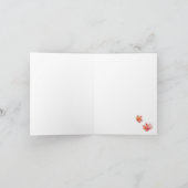 Vertrouw op jezelf Herfst Autumn Note Kaart (Binnen)