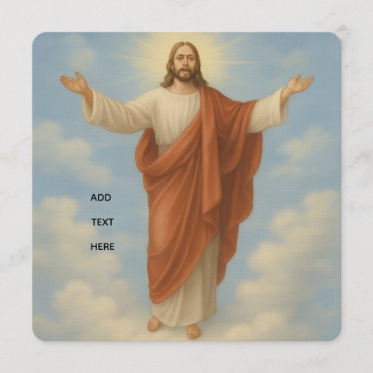 Vertrouw op Jezus Kaart (Voorkant)