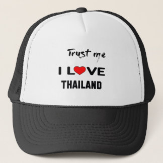 Vertrouw op me de liefde Thailand van I Trucker Pet