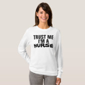 VERTROUW op ME ik ben de Grappige t-shirts van een (Voorkant volledig)