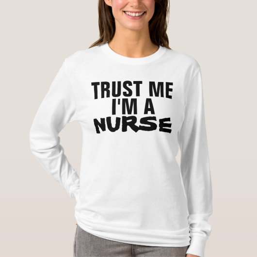 VERTROUW op ME ik ben de Grappige t-shirts van een (Voorkant)