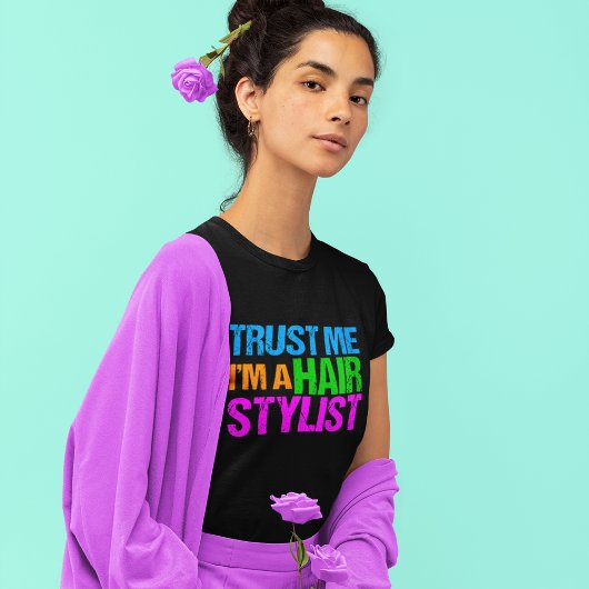 Vertrouw op me ik ben een Herenkapper T-shirt