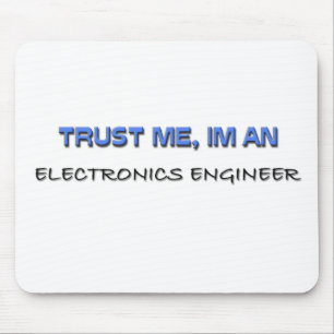 Vertrouw op me ik ben een Ingenieur van de Muismat