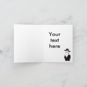 Vertrouw op me ik ben een rabijn - Grappige Joodse Kaart (Binnen)