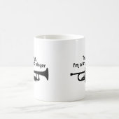 Vertrouw op mij Ik ben een Trumpet Player Koffiemok (Center)