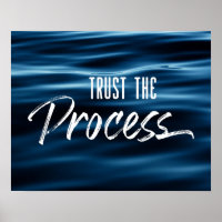 Vertrouw op Motivatie Blauwe Ripples het Proces